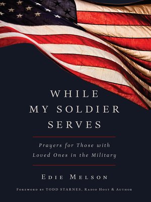 cover image of WHILE MY SOLDIER SERVES